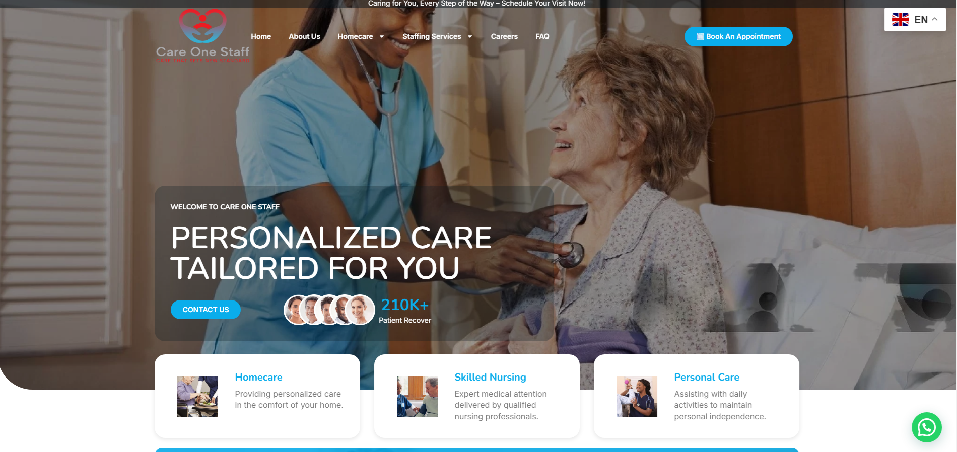 Sitios web Servicios médicos personalizados
