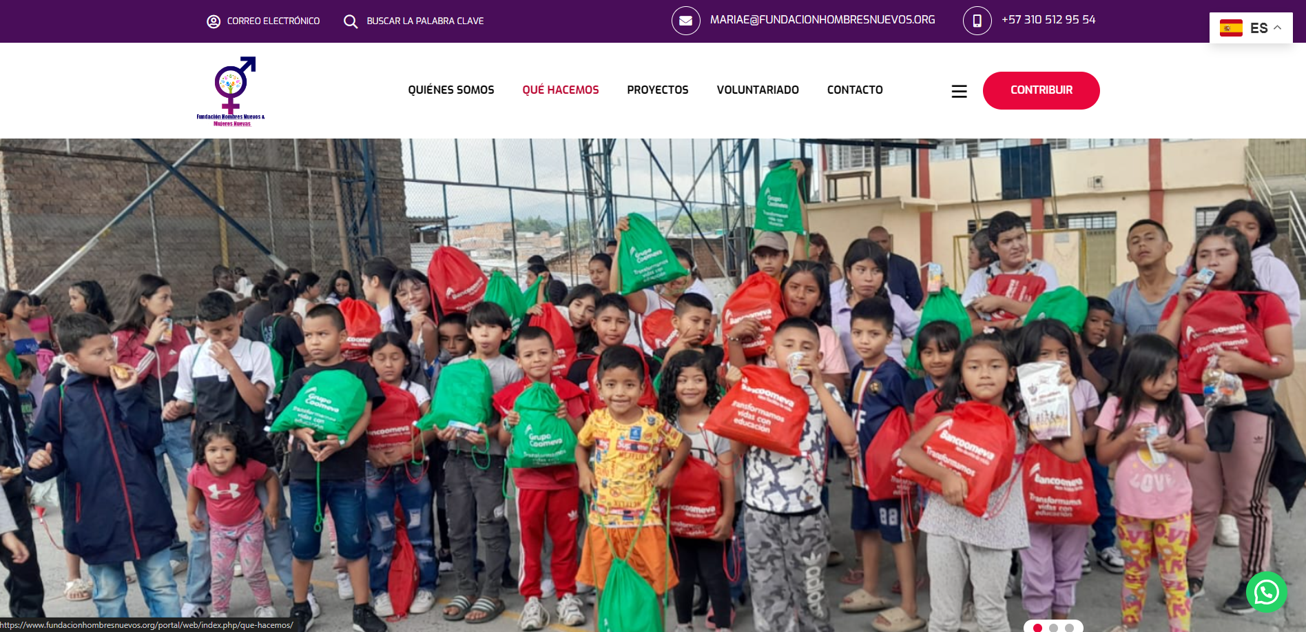 Sitios web para Fundaciones